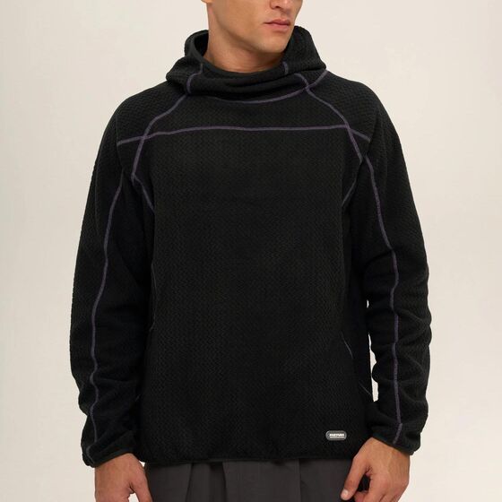 м Толстовка КУЛЬТУРА ZIGZAG FLEECE Черный 