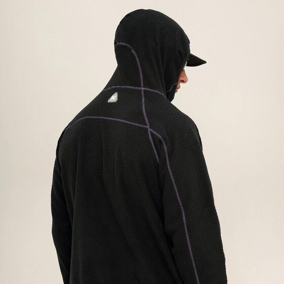 м Толстовка КУЛЬТУРА ZIGZAG FLEECE Черный 