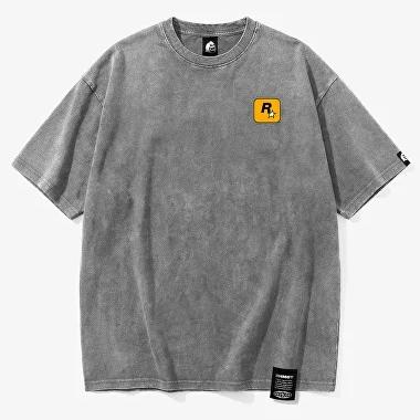 м Футболка SHMOT ROCKSTRAR GARMENT DYE Серый