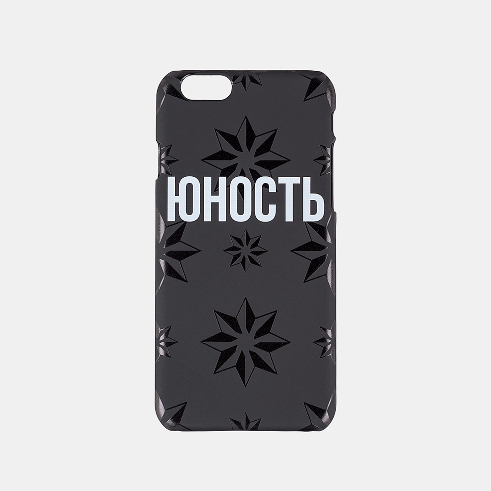 Чехол Юность NEW LOGO iPhone 6/6s Черный – купить в интернет-магазине с  доставкой по Москве и России