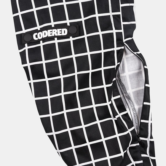 Рубашка Codered MA-2 COR Чёрный/Белая клетка