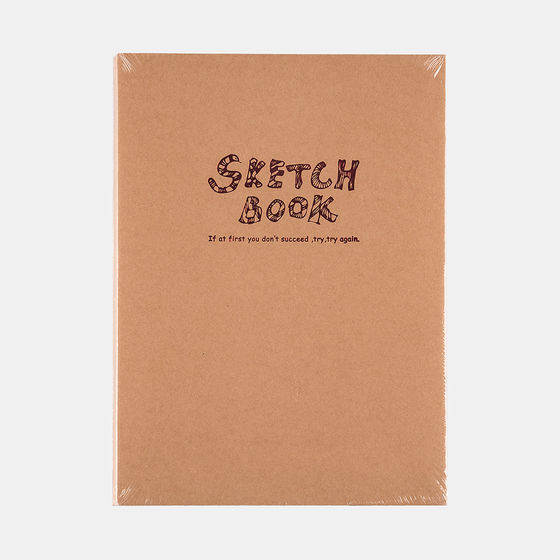 Альбом Potentate Simple Sketch Book (Craft Cover) 120 листов, A4, 100 г/м