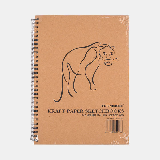 Альбом Potentate Craf Paper Sketch Book 50 листов, 260 x190 mm, 80 г/м