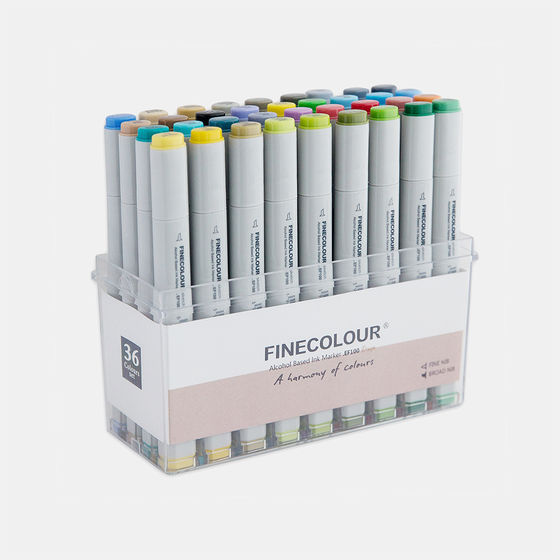 Набор маркеров FINECOLOUR Sketch 36 цветов