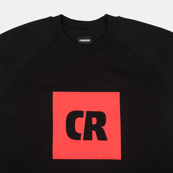 Крюнек Codered Firm Черный CR Cube Logo Reflective