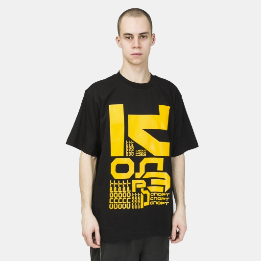 Футболка Codered T-Shirt Letter Kit Черный