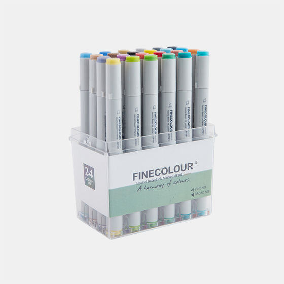 Набор маркеров FINECOLOUR Junior 24 цвета