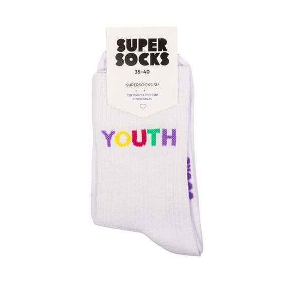 Носки Super Socks Youth Белый