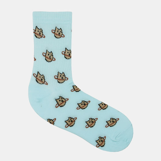 Носки Super Socks Планетарный кот Синий