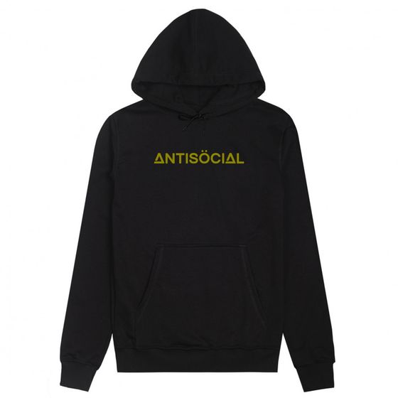 Толстовка AntiSocial Bar Logo Heat Reactive Черный