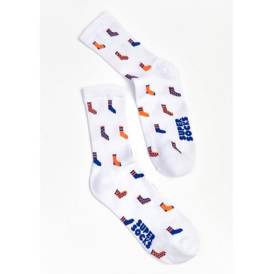 Носки Super Socks Носки с  носками Белый