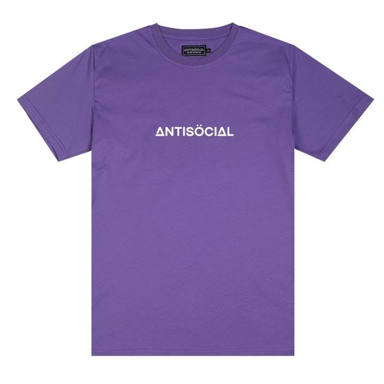 Футболка Antisocial Basic Фиолетовый