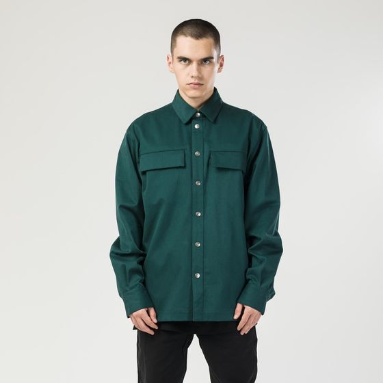 Рубашка Codered Heavy Shirt Морской Зеленый