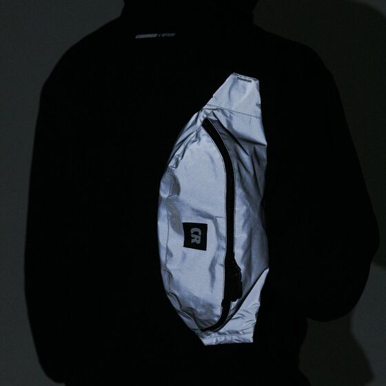 Сумка Codered Hip-Bag Large Светоотражающий Серый