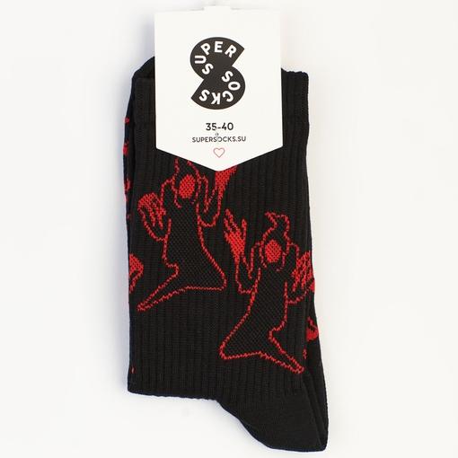 Носки Super Socks Haunted Черный 