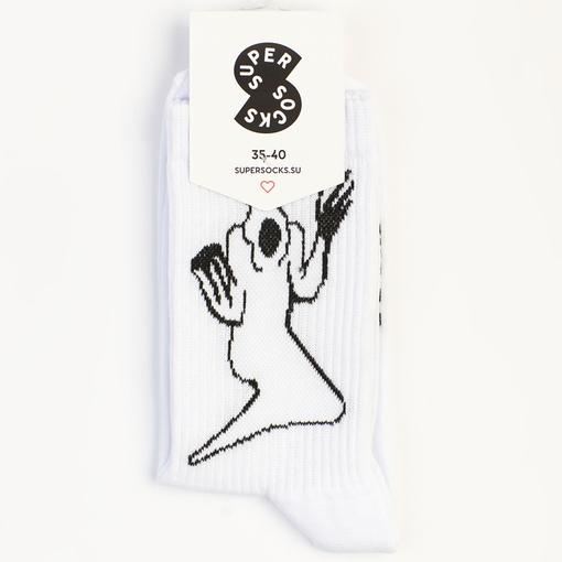 Носки Super Socks Haunted Белый