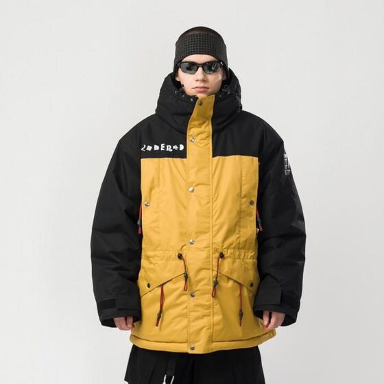 м Парка Codered Legacy Winter Чёрный/Горчичный