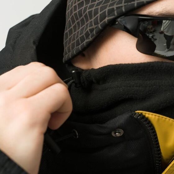 м Парка Codered Legacy Winter Чёрный/Горчичный